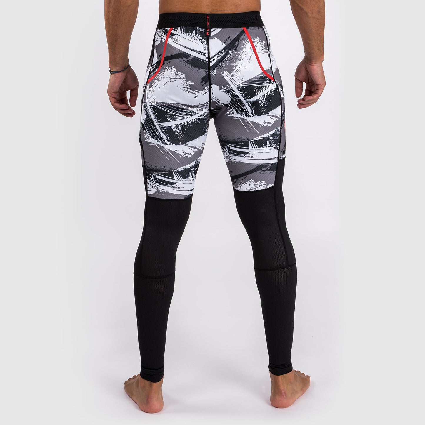 Venum Electron 3.0 Kompressionshosen - Grau/Rot