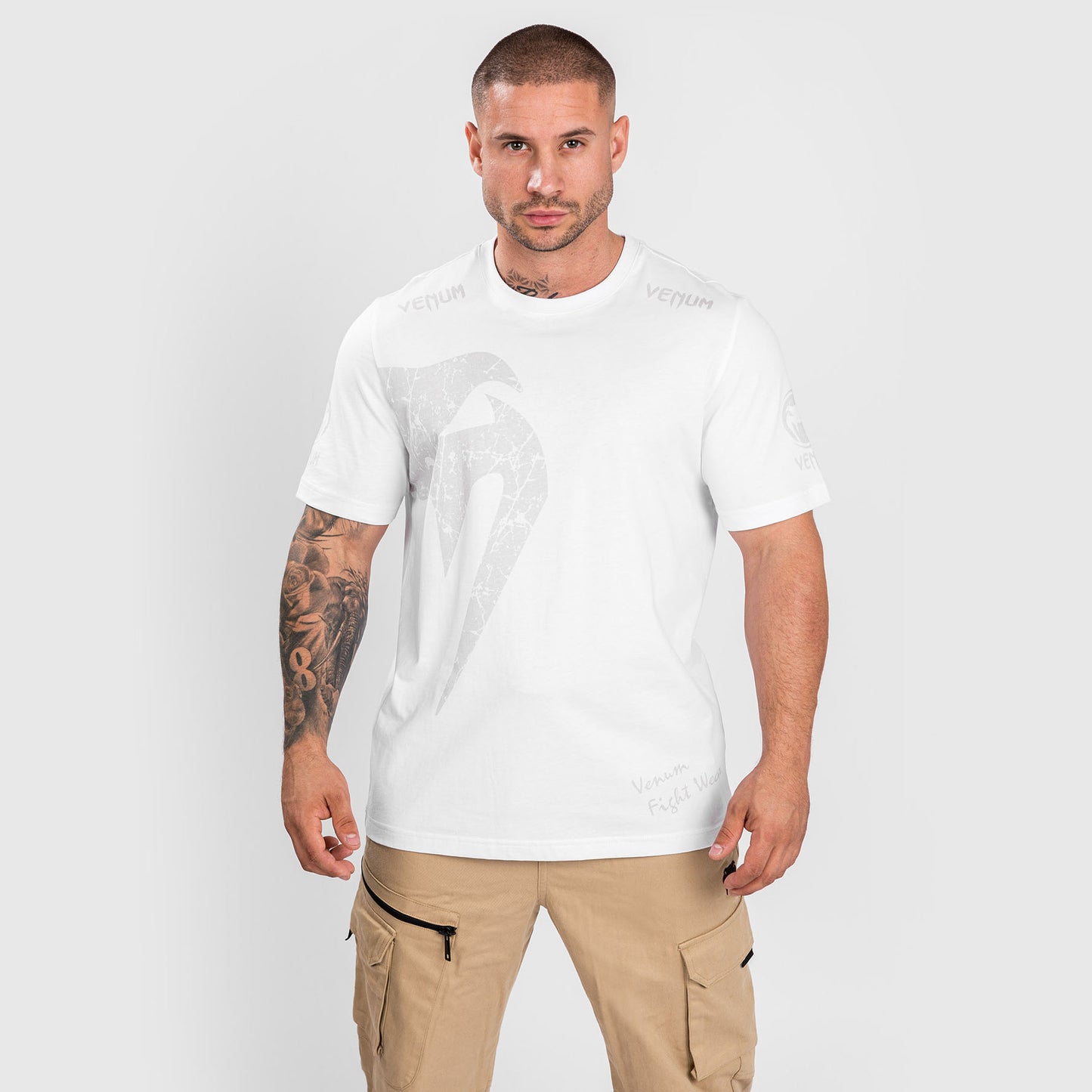 Venum Giant T-Shirt Regular Fit - Weiß