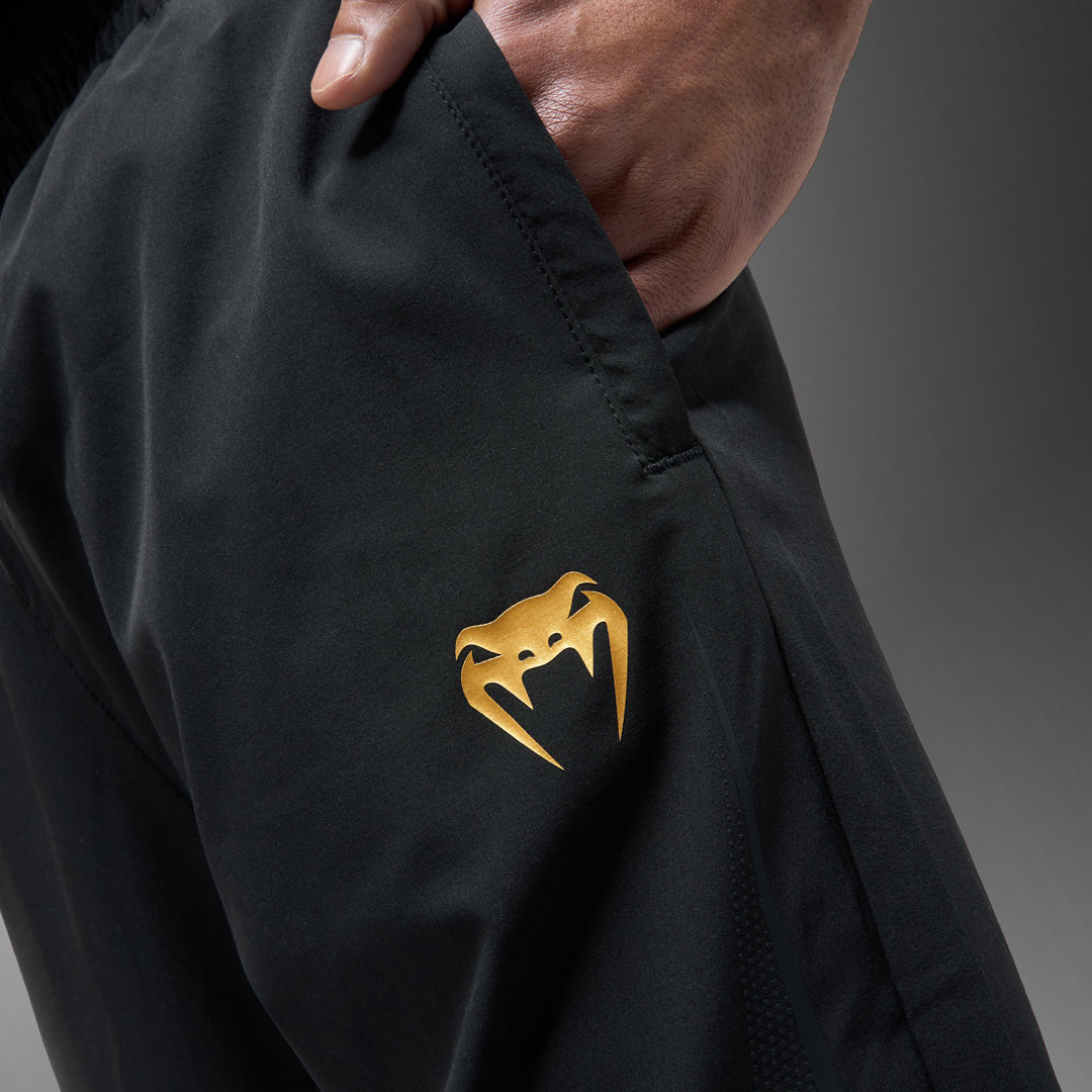 FK x Venum Hexagone MMA Komplettes Trainingsanzug-Set (Jacke + Hose) - Schwarz/Gold