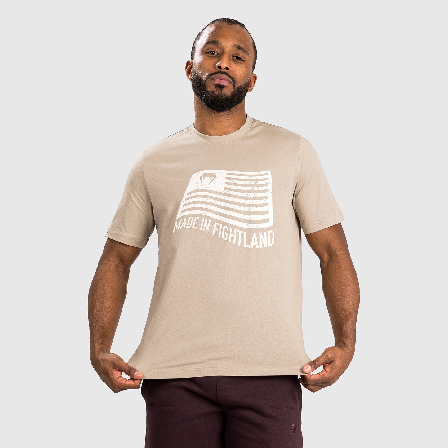 Venum Made in Fightland T-Shirt - Sand