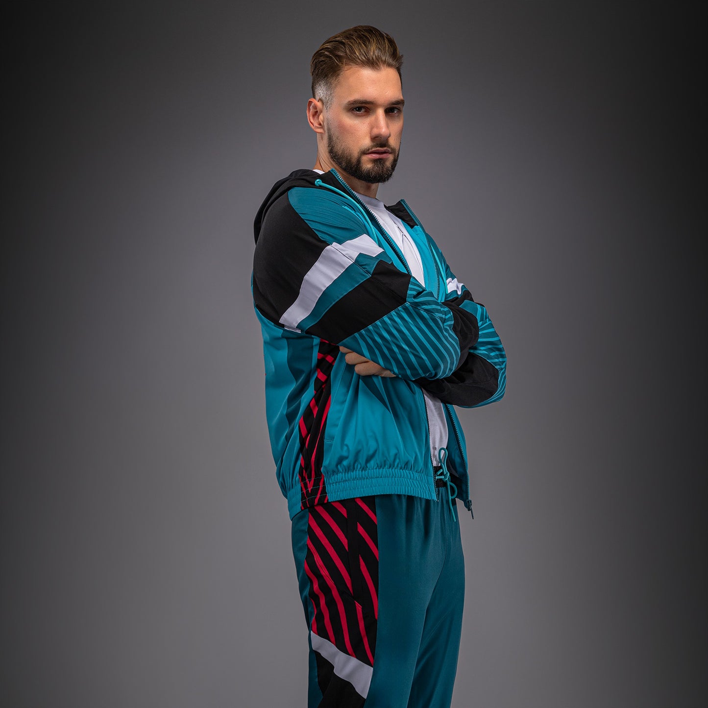 Venum Attack 90 Trainingsjacke – Miami Blau