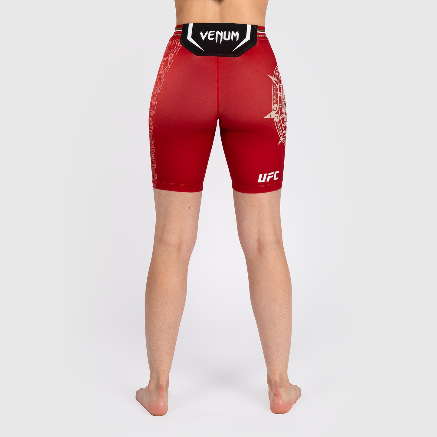 Noche UFC by Venum  Authentic Fight Night Frauen Vale Tudo Shorts - Lange Passform - Rot