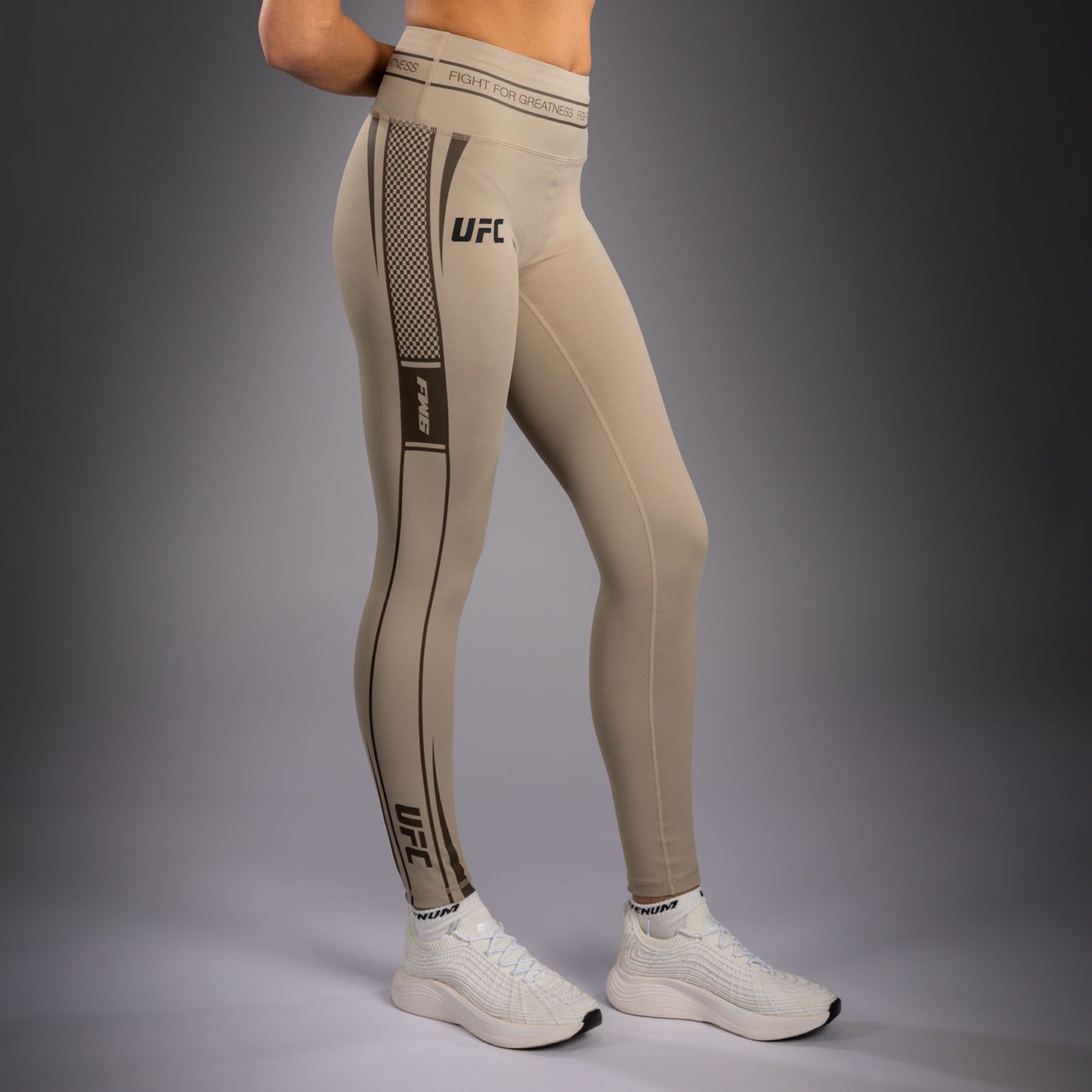 Venum UFC Unity by Venum Authentic Fight Week Damen Funktions-Kompressionshose - Sand