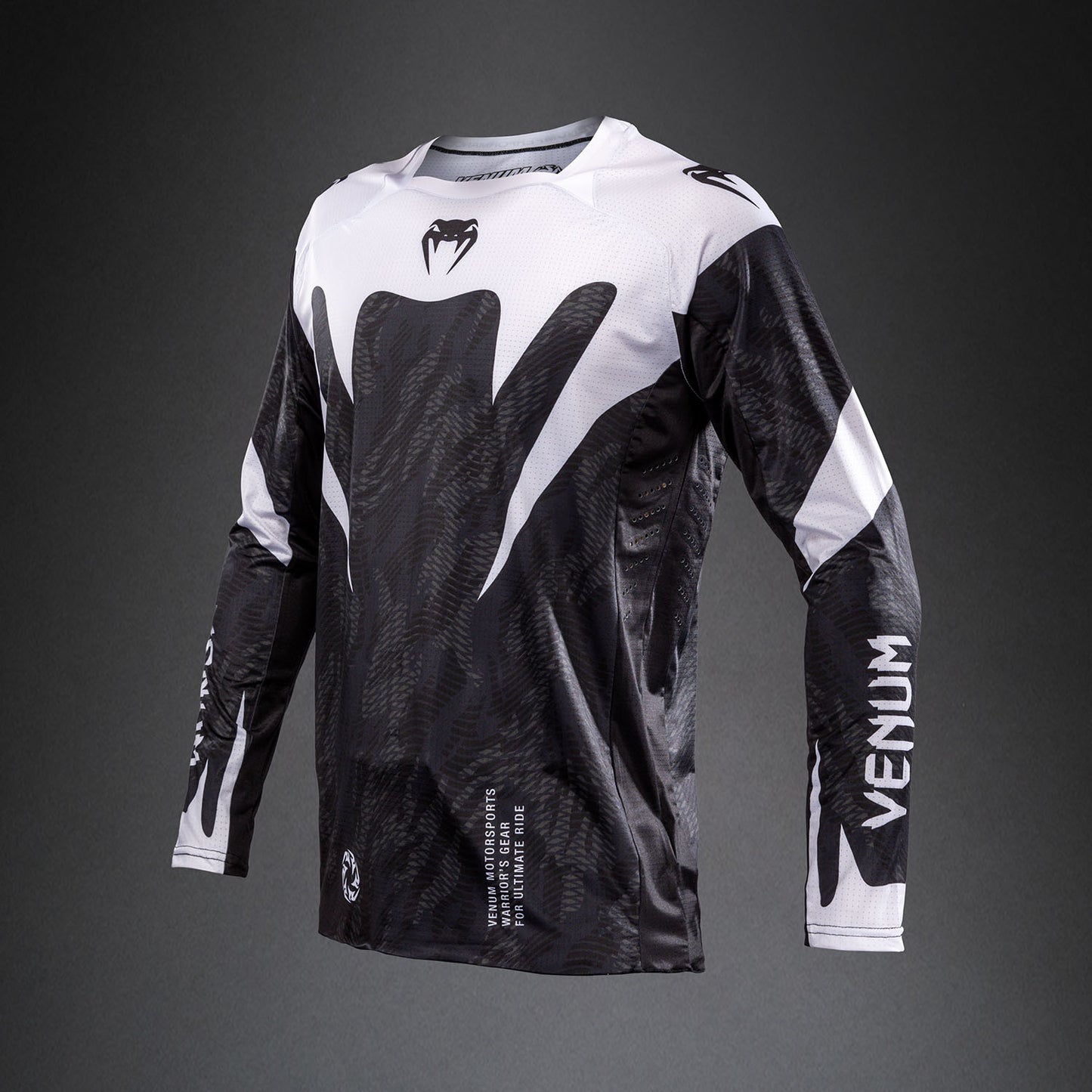 Venum MX Elite Motorsports-Trikot - Schwarz