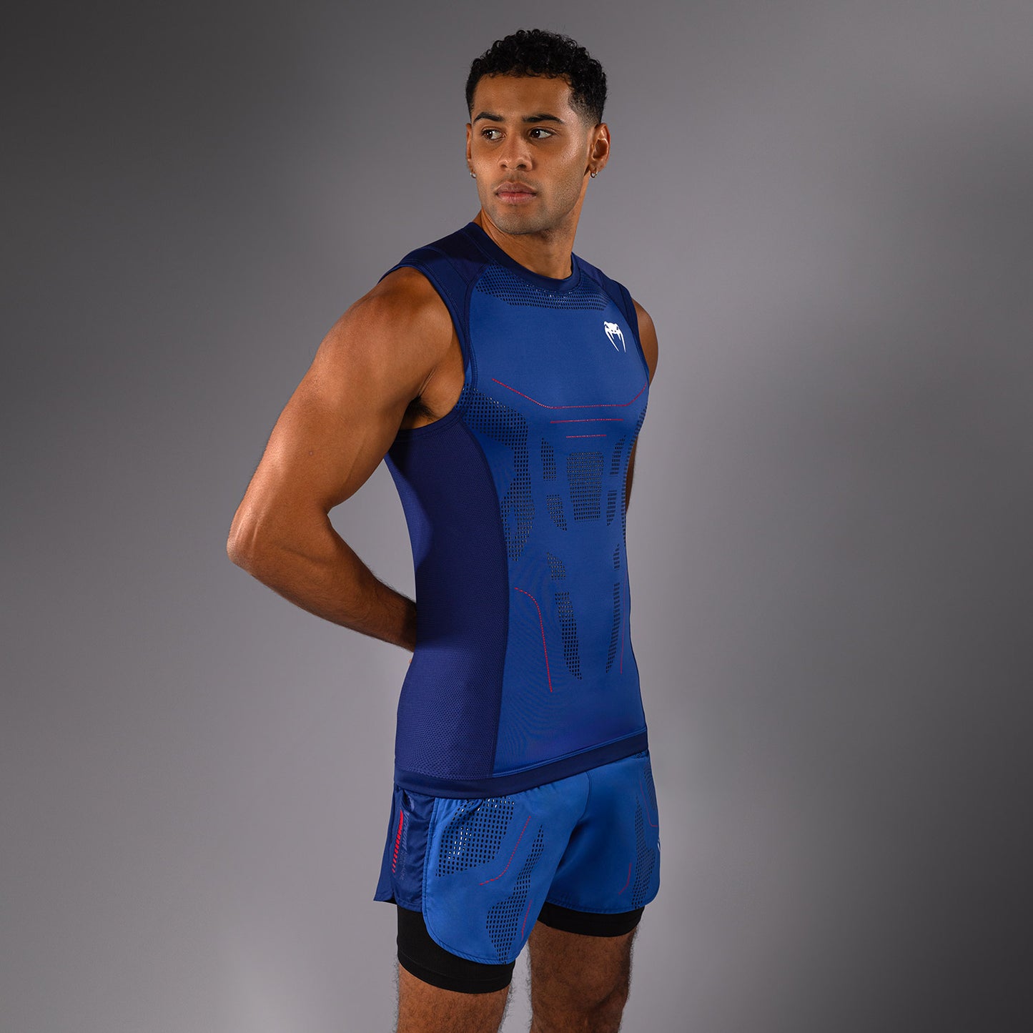 Venum Technical 3.0 Ärmelloses Rashguard - Nachtblau