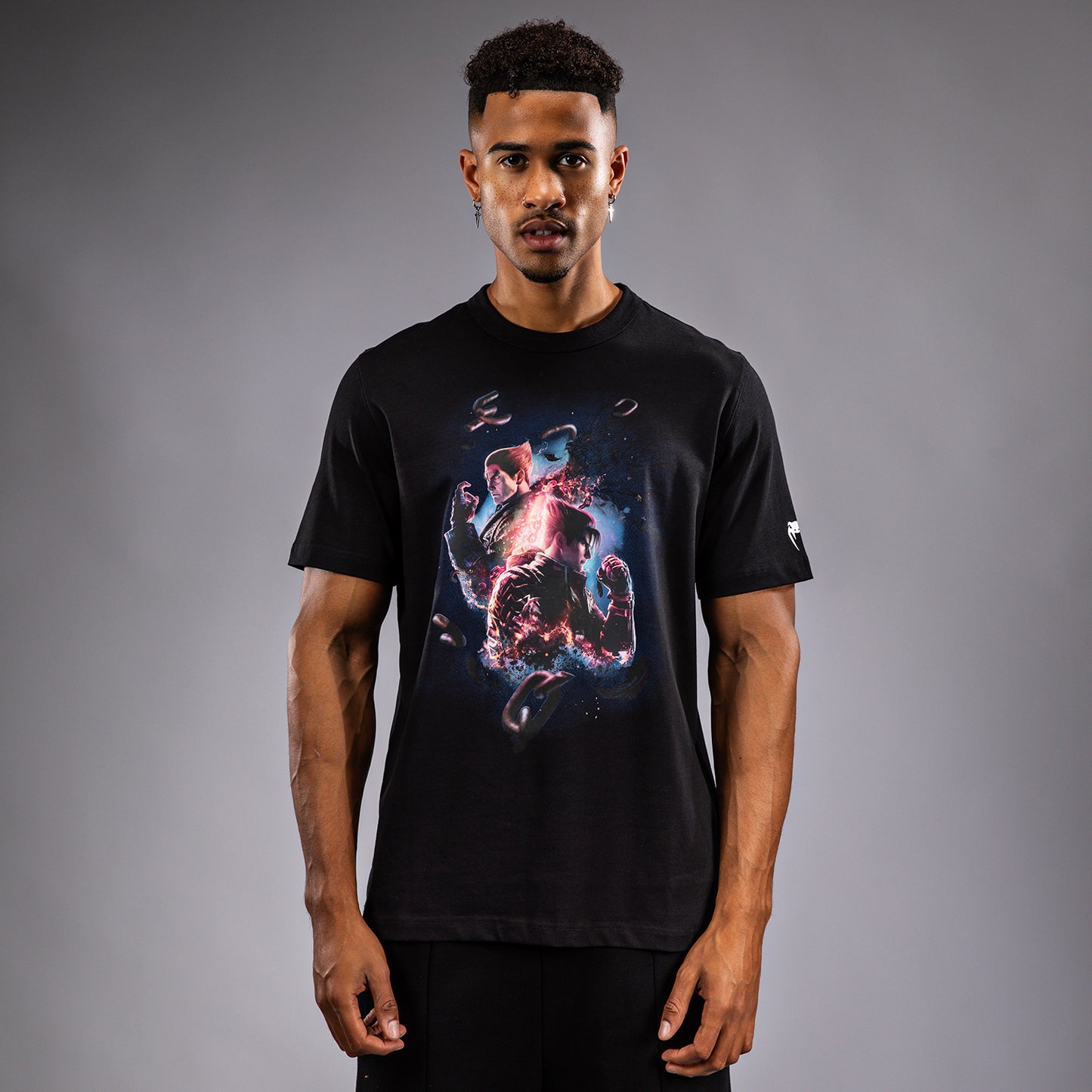 Venum x TEKKEN 8 - T-Shirt Poster - Schwarz/Weiß