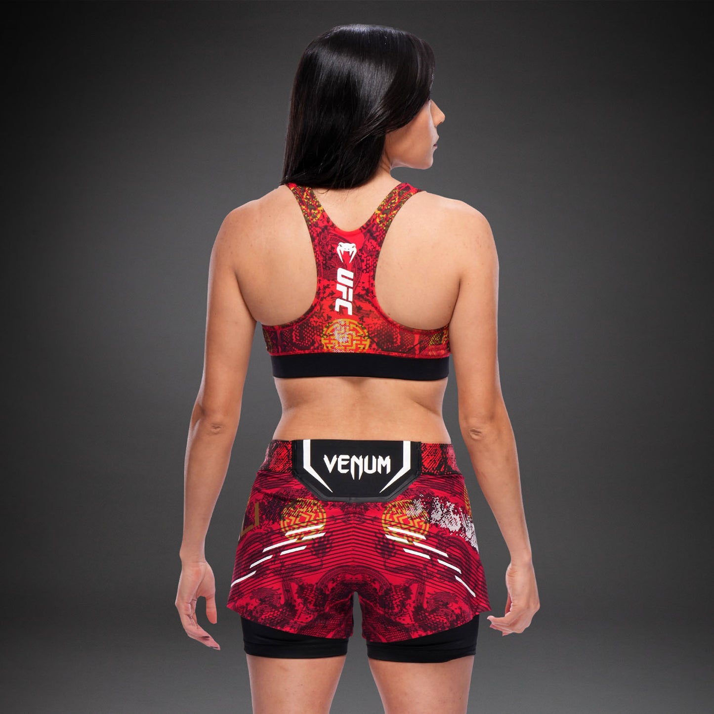 UFC Unrivaled by Venum Zhang Weili Damen Sport-BH - Rot