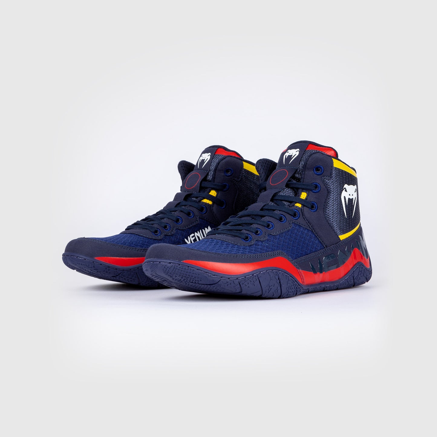 Venum Elite Wrestling Schuhe - Blau/Gelb