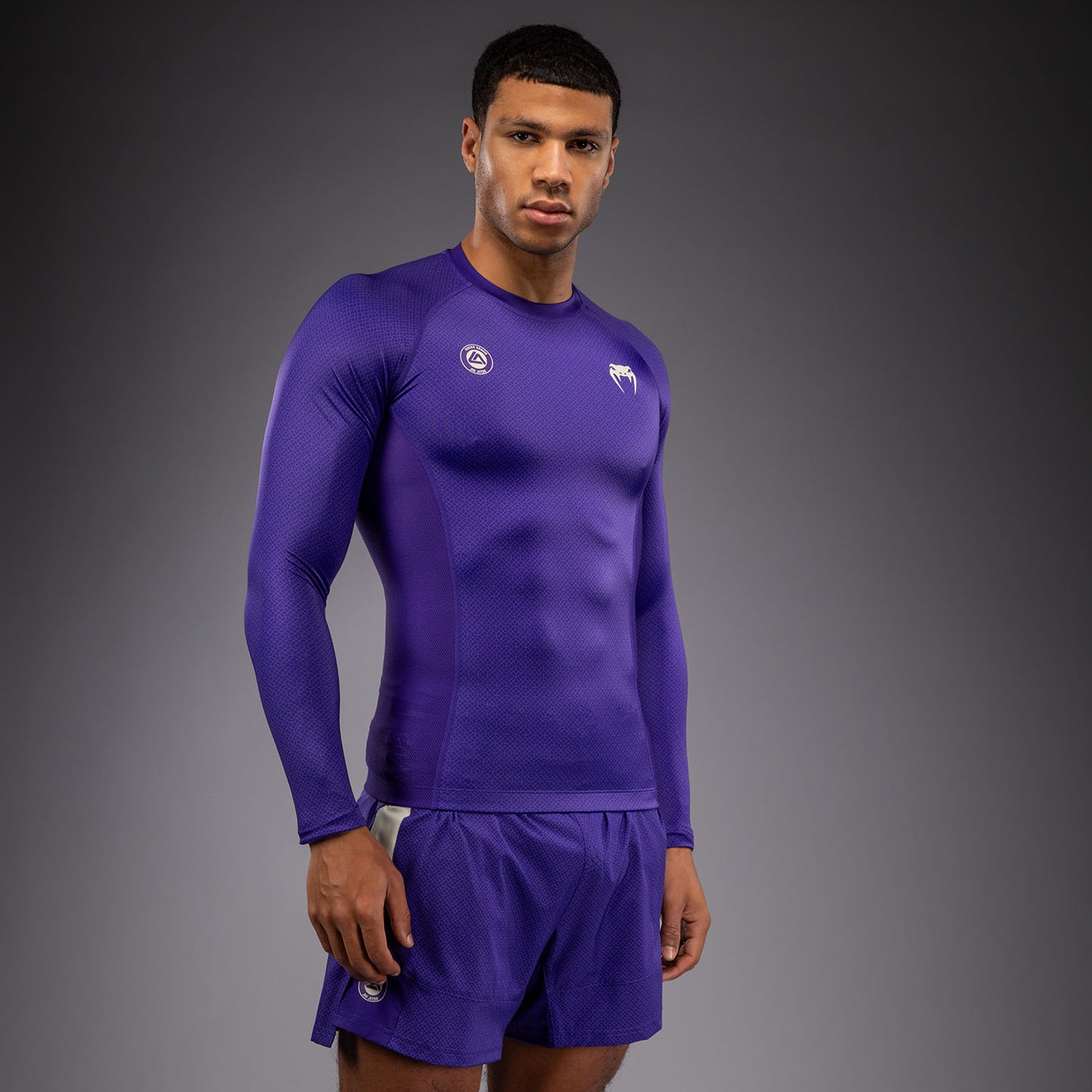 Venum x Roger Gracie Academy Langarm Rashguard - Lila
