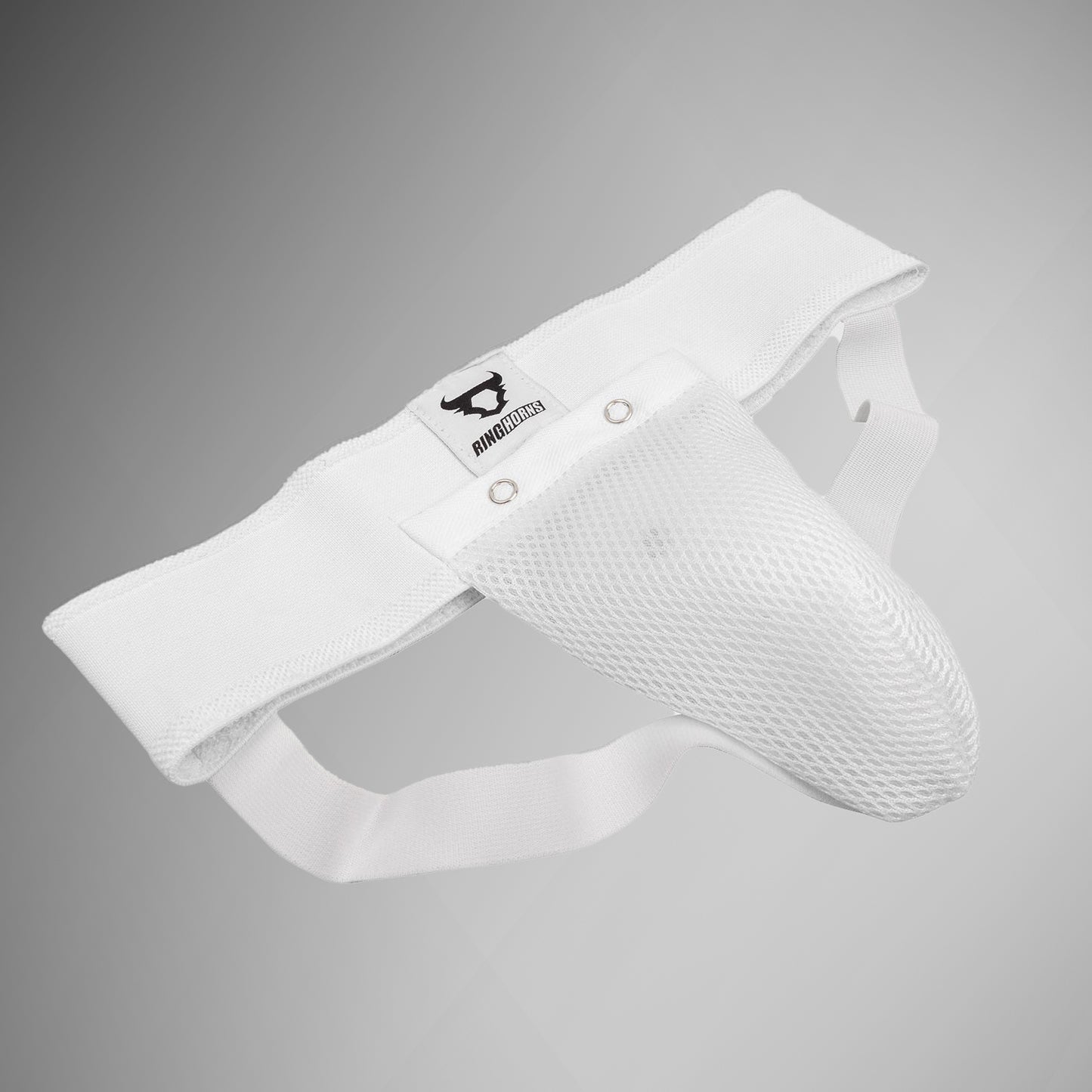 Ringhorns Charger by Venum Kids Tiefschutz und Suspensorium – Weiß