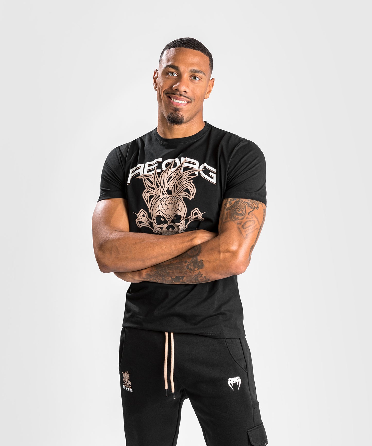 Venum Reorg T-Shirt - Schwarz