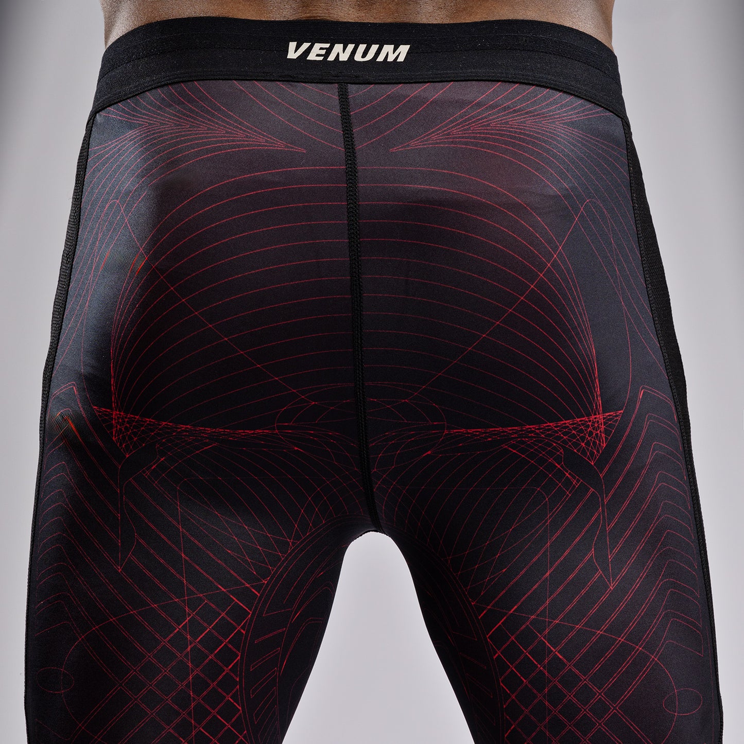 Venum G-Fit Air Herren Spats - Tiefschwarz/Feuerrot