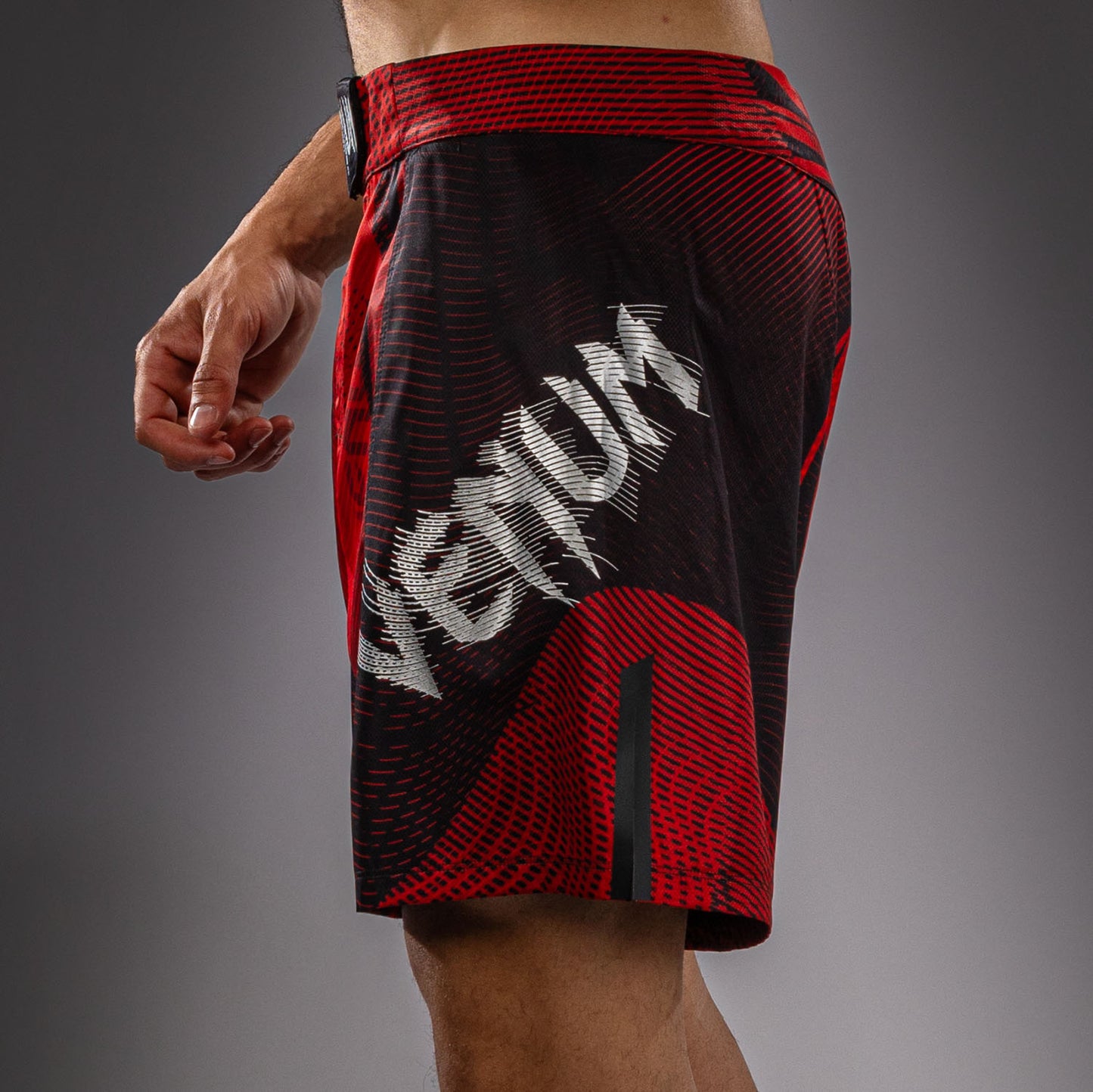 Venum Galactic 3.0 Fightshorts - Rot/Silber