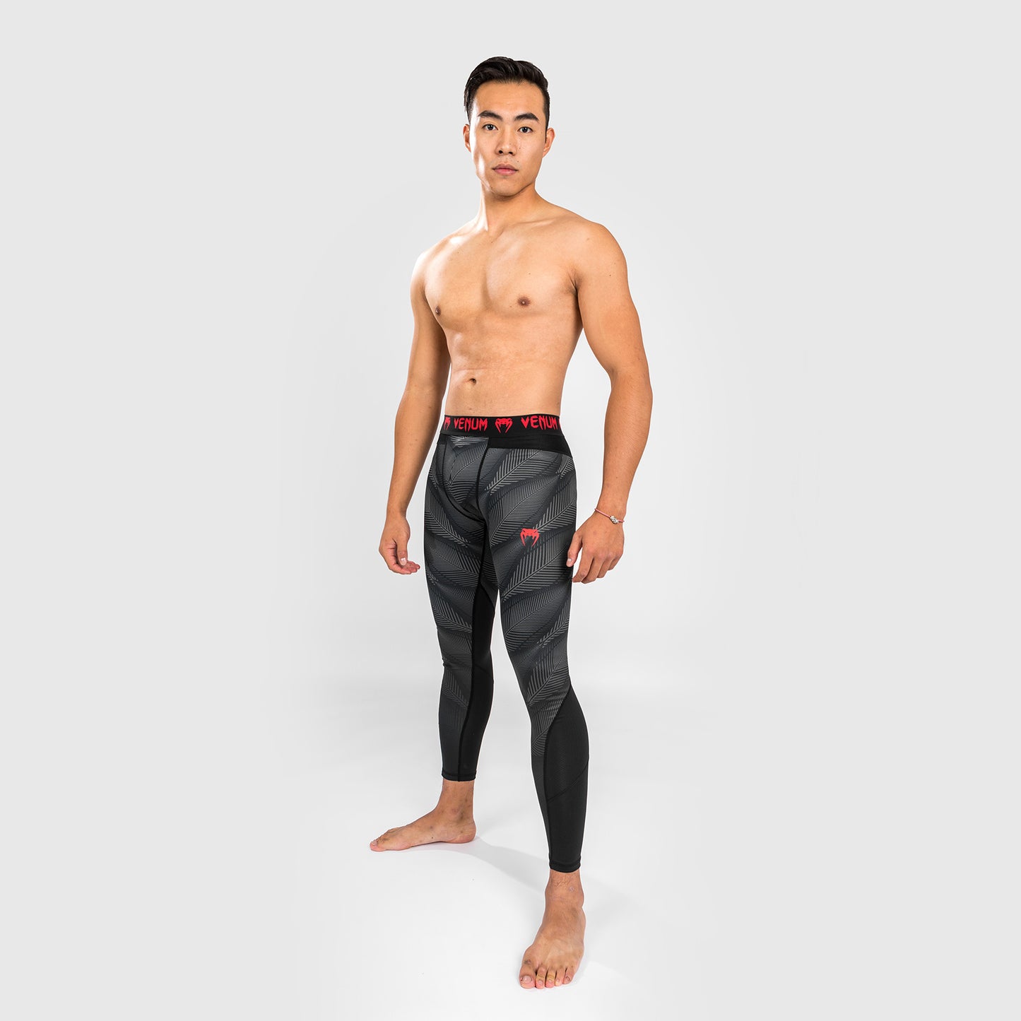 Venum Phantom Kompressionshose - Schwarz/Rot
