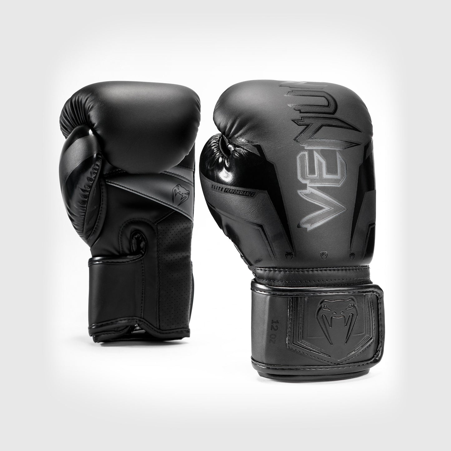 Venum Elite Evo Boxhandschuhe - Schwarz/Schwarz