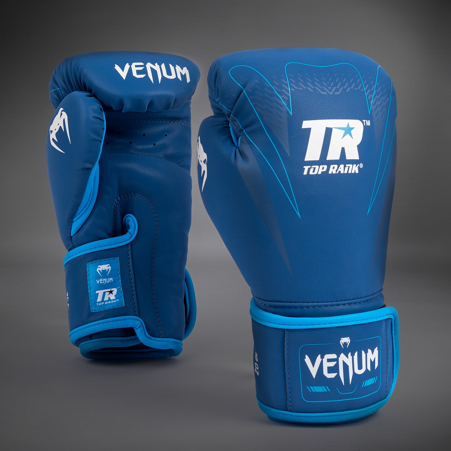 top handschuhe Venum x Top Rank Original Impact Boxhandschuhe - Marineblau
