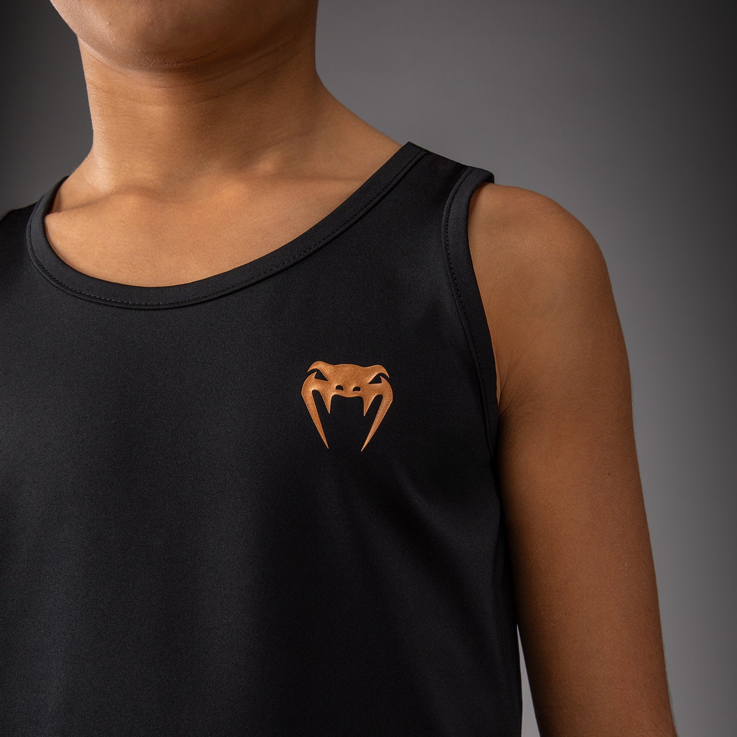 Venum Contender Tanktop Für Kinder – Schwarz/Gold