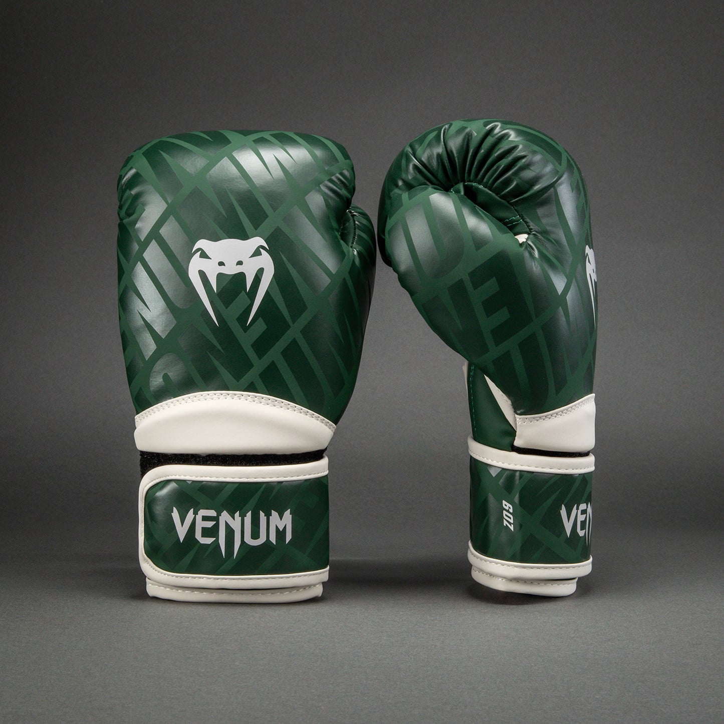 Venum Contender 1.5 XT Kinder Boxhandschuhe - Waldgrün/Off-White