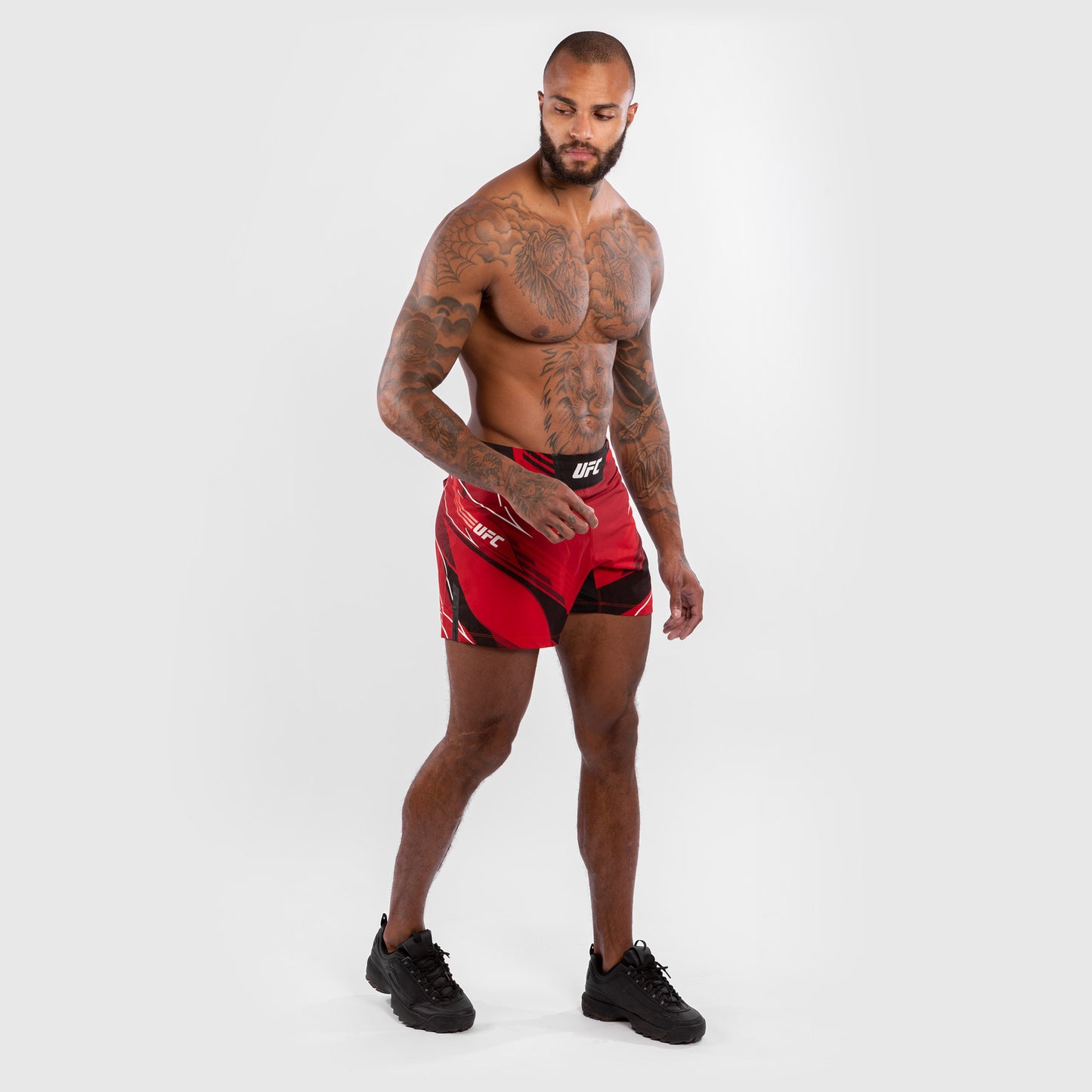 Venum UFC Authentic Fight Night Herren-Shorts – Rot