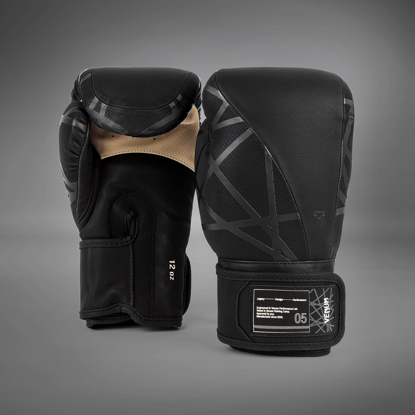 Venum Tecmo 2.0 Boxhandschuhe - Schwarz