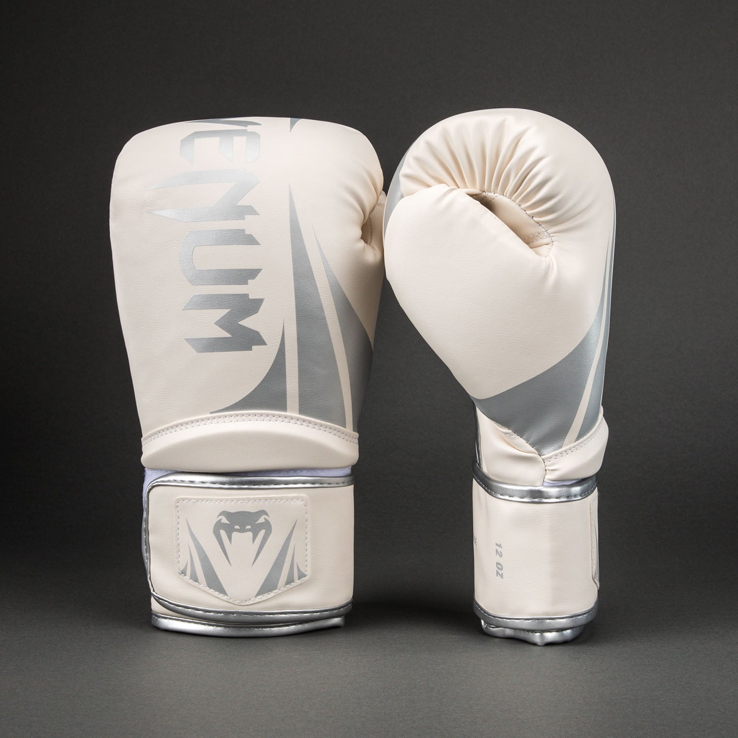 Venum Challenger 2.5 Boxhandschuhe – Weiß/Silber