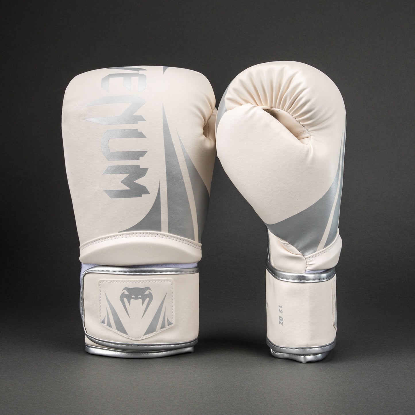 Venum Challenger 2.5 Boxhandschuhe – Weiß/Silber