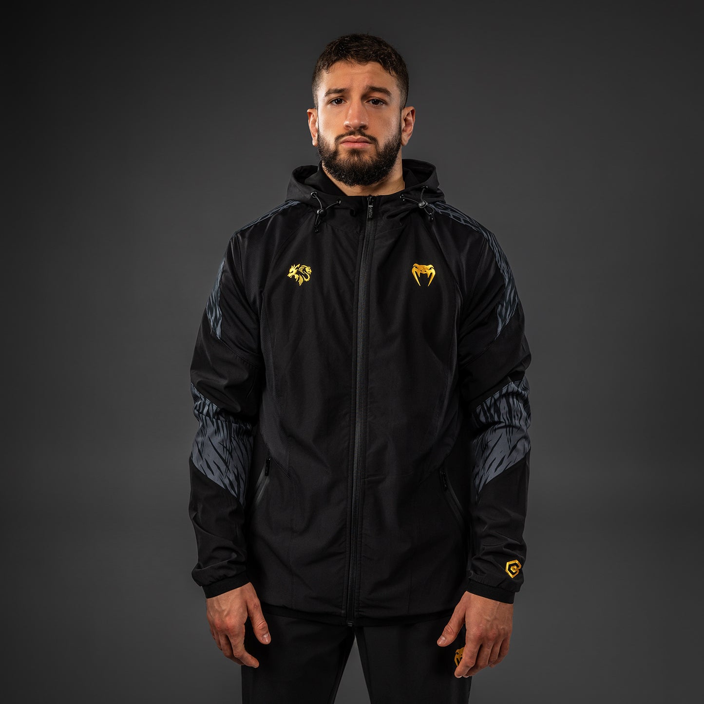 Venum x Chimaev Trainingsjacke - Schwarz/Grau