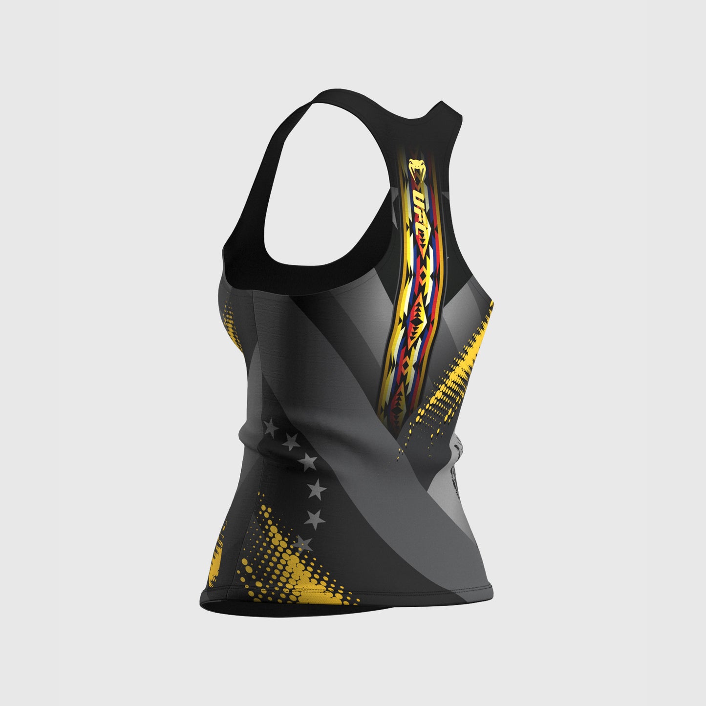 UFC Unrivaled by Venum Julianna Peña Frauen Sport Long Bra - Schwarz
