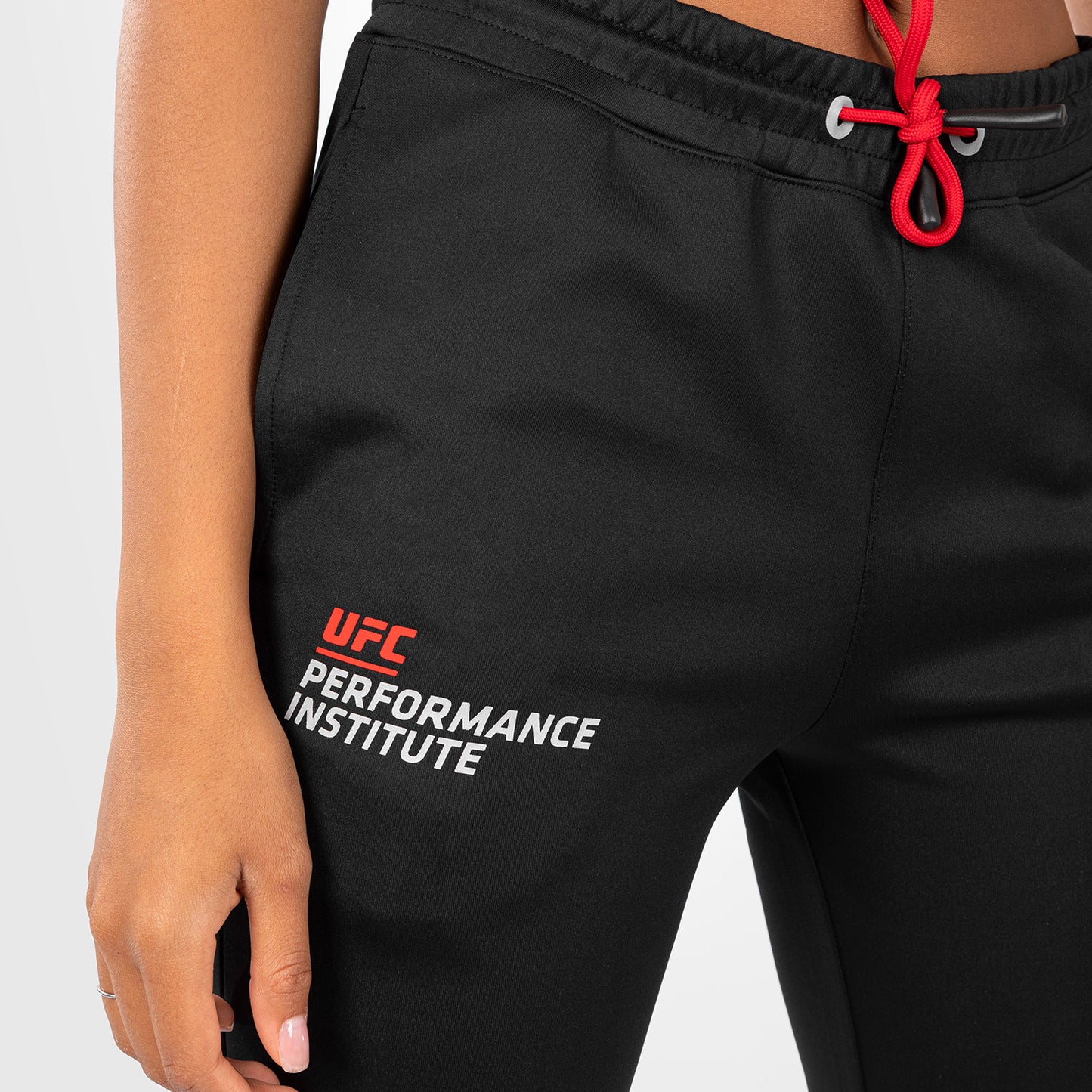 UFC Venum Performance Institute 2.0 Jogginghose für Frauen - Schwarz/Rot
