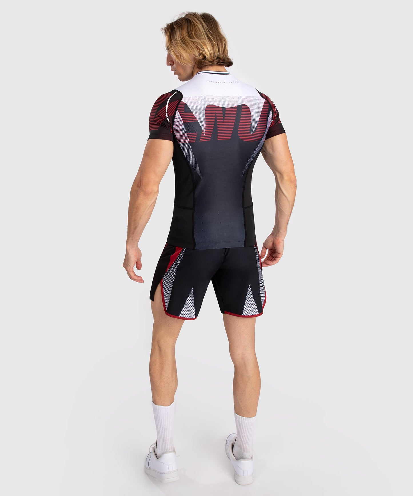 Venum Adrenaline Herren Kurzarm Rashguard - Red