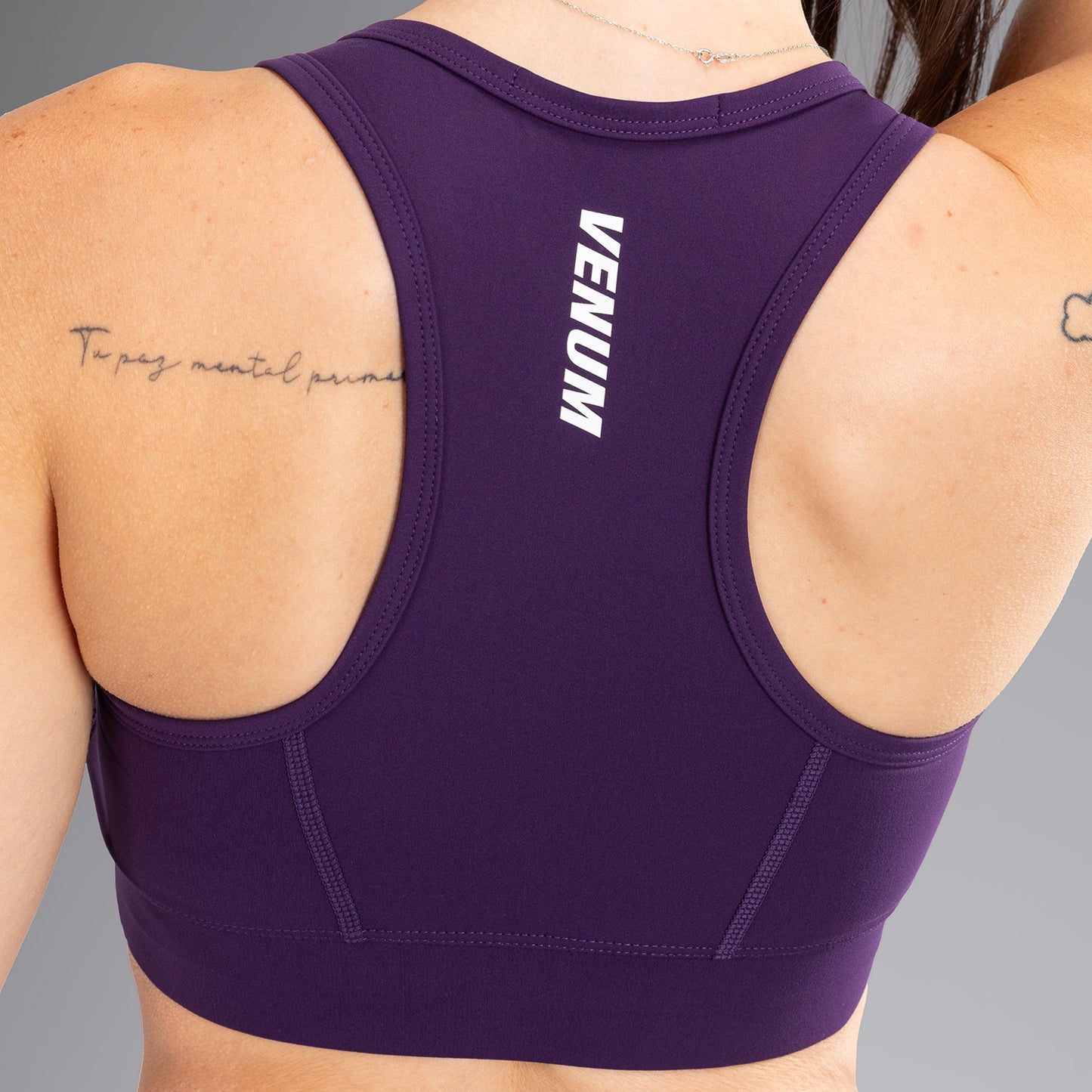 Venum Essential Medium Impact Damen Sport-Bh - Tiefes Lila