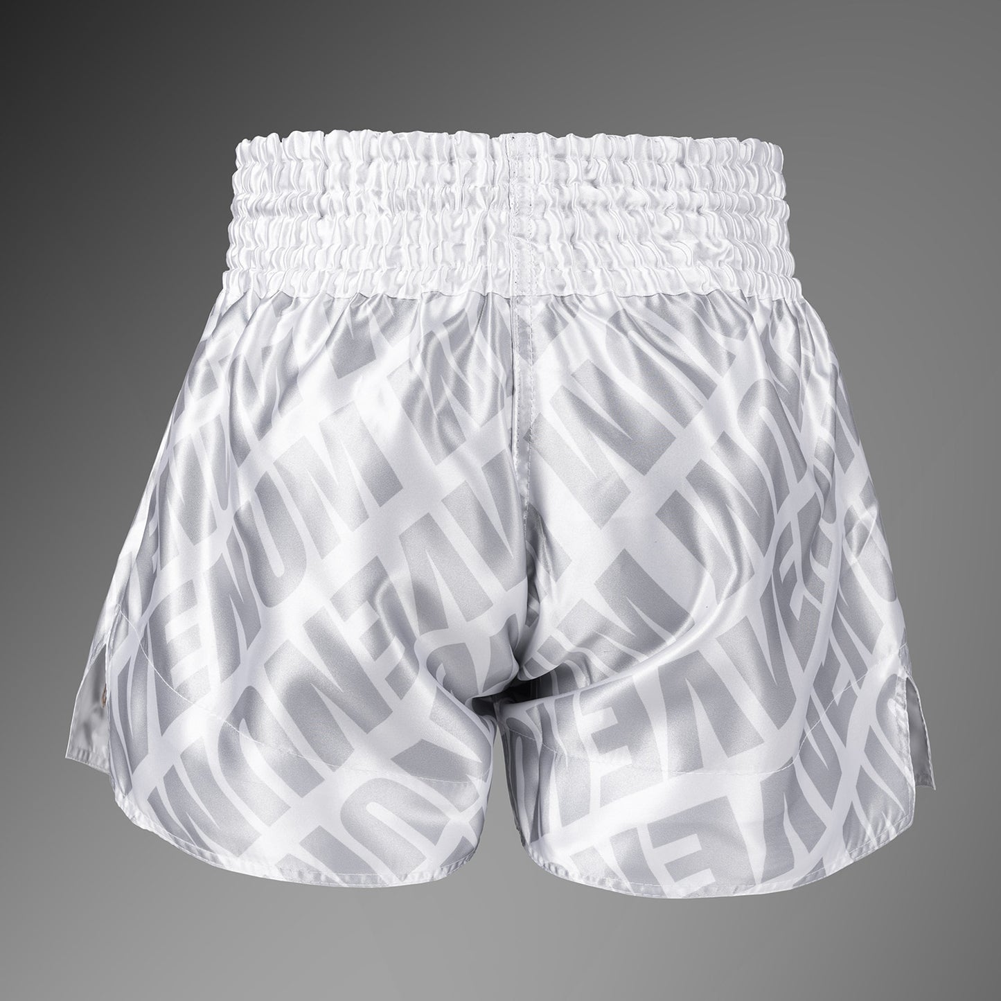 Venum Contender XT Muay Thai Shorts – Weiß/Silber
