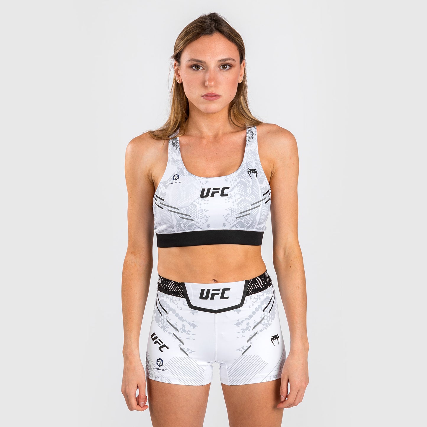 UFC Authentic Adrenaline Fight Night By Venum Damen Sport-BH - Weiß