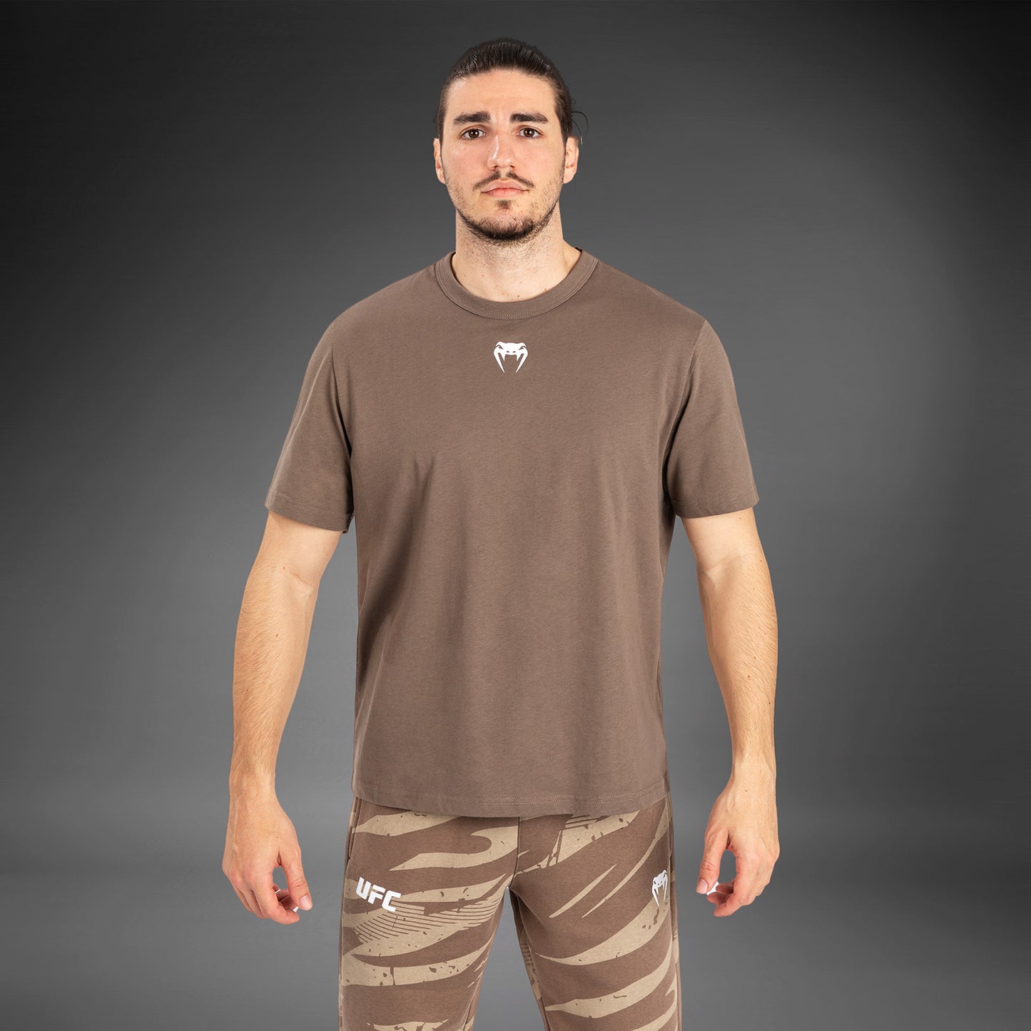 UFC Adrenaline by Venum Fight Week Kurzarm T-Shirt Für Herren - Bronze