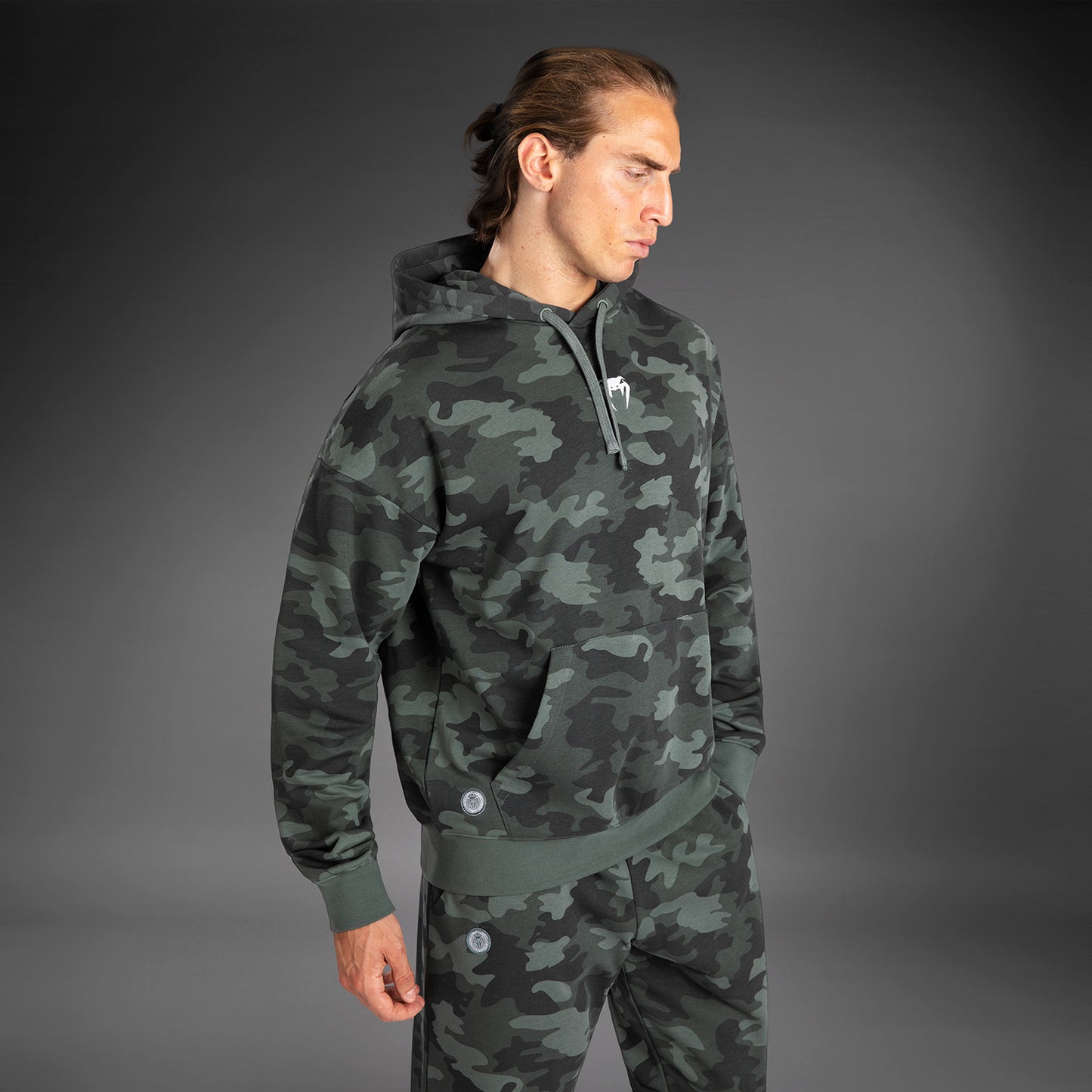 Venum Vortex XL Herren Hoodie - Khaki Camo
