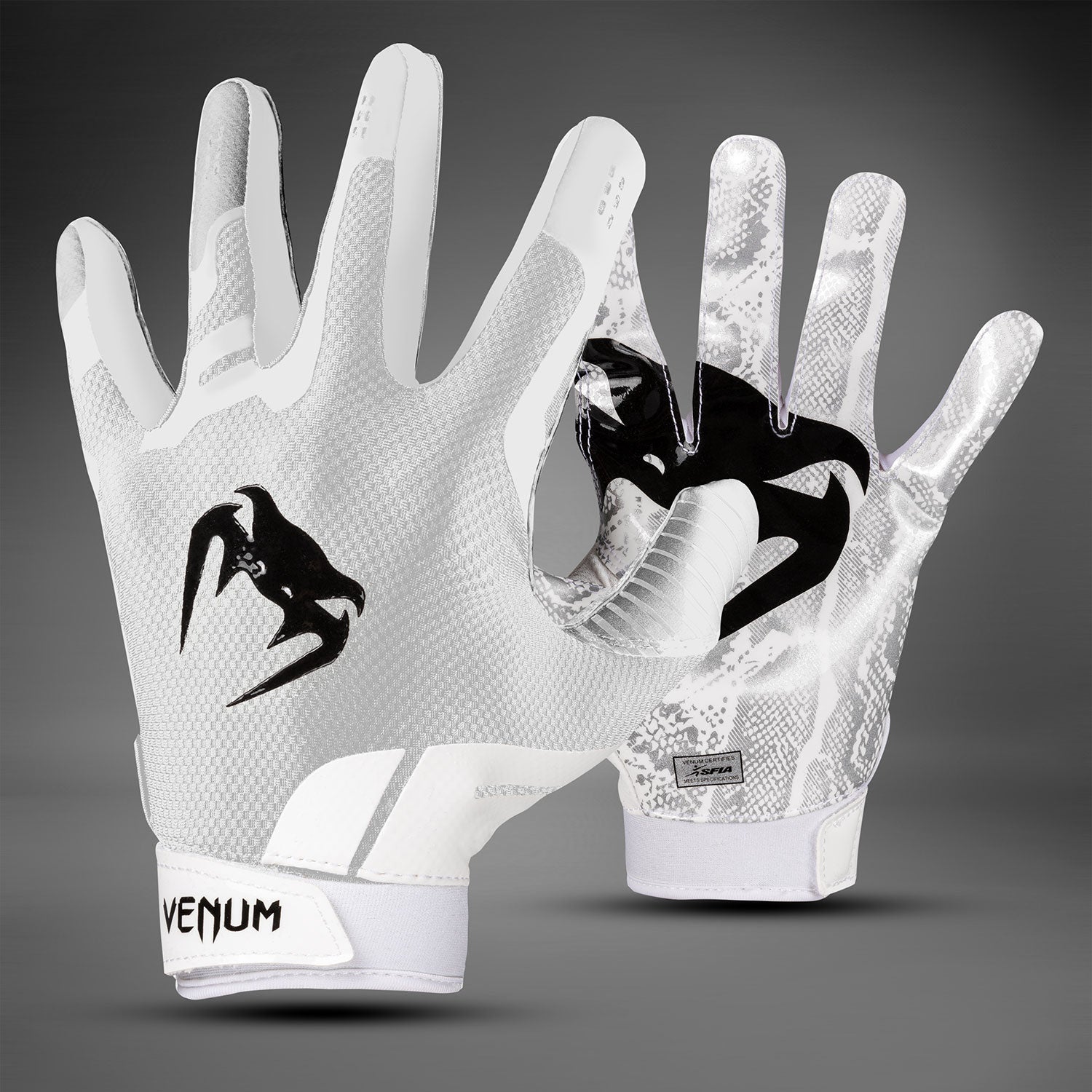 Venum Elite Football Handschuhe - Weiß/Schwarz