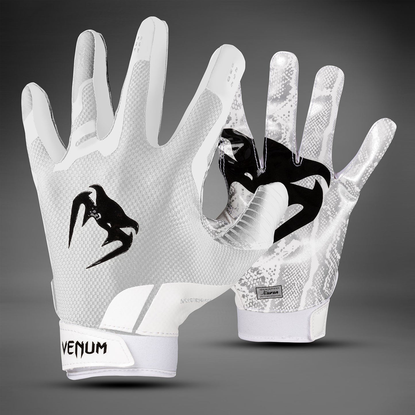 Venum Elite Football Handschuhe - Weiß/Schwarz