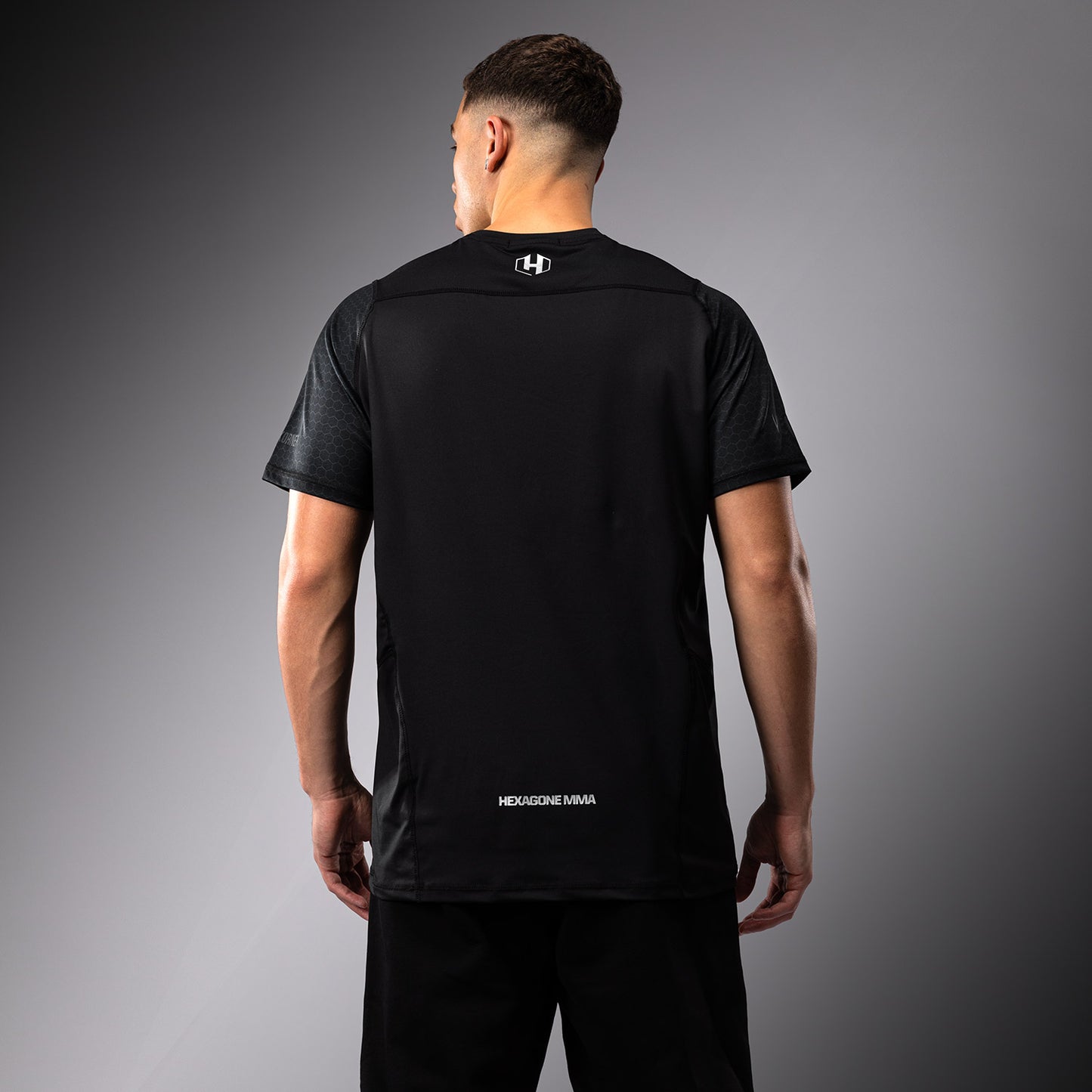 FK x Venum Hexagone MMA T-Shirt - Schwarz/Gold