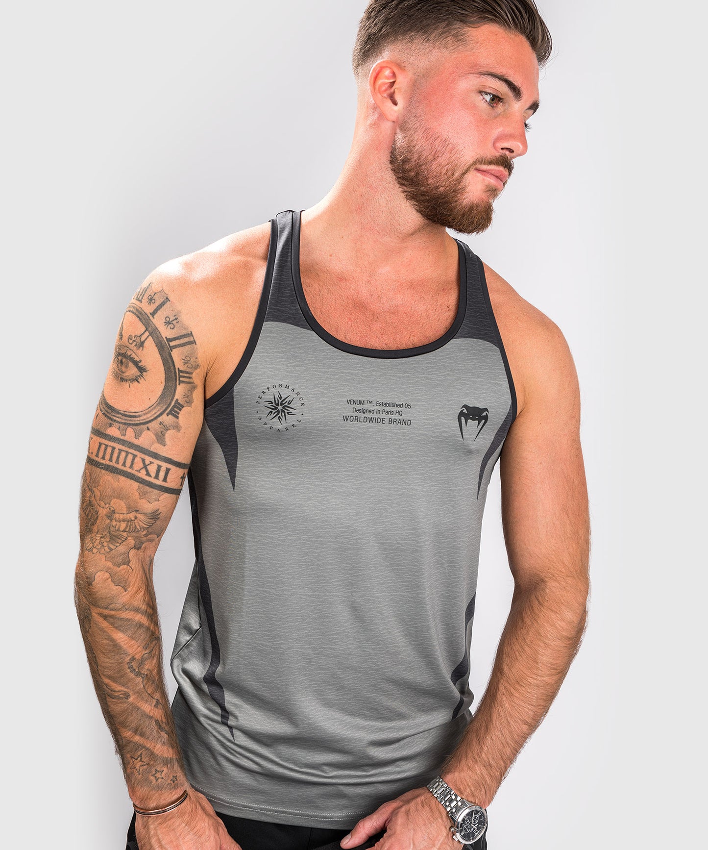 Venum Stone Dry-Tech Tank – Mineralgrün