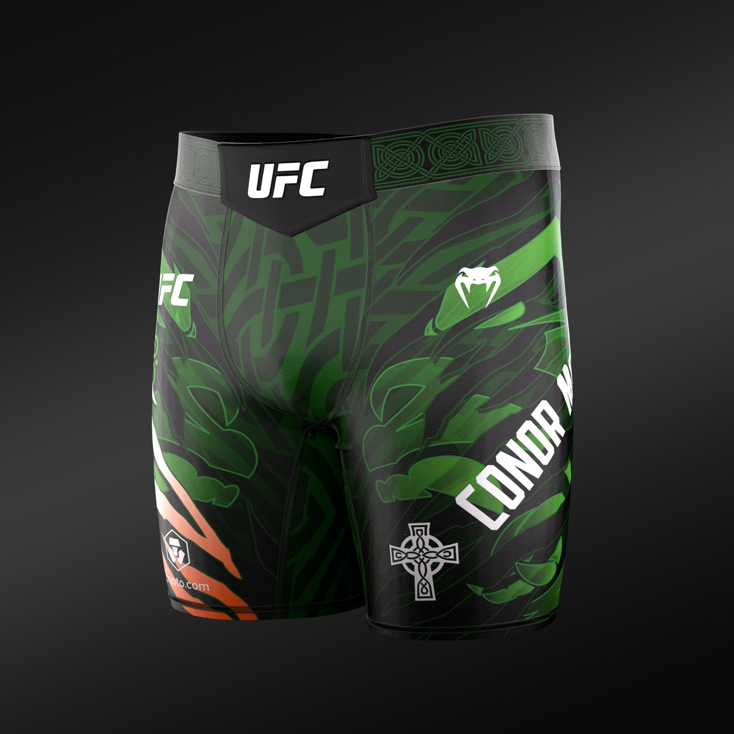 UFC Unrivaled by Venum Conor McGregor Herren-Vale-Tudo-Shorts - Grün
