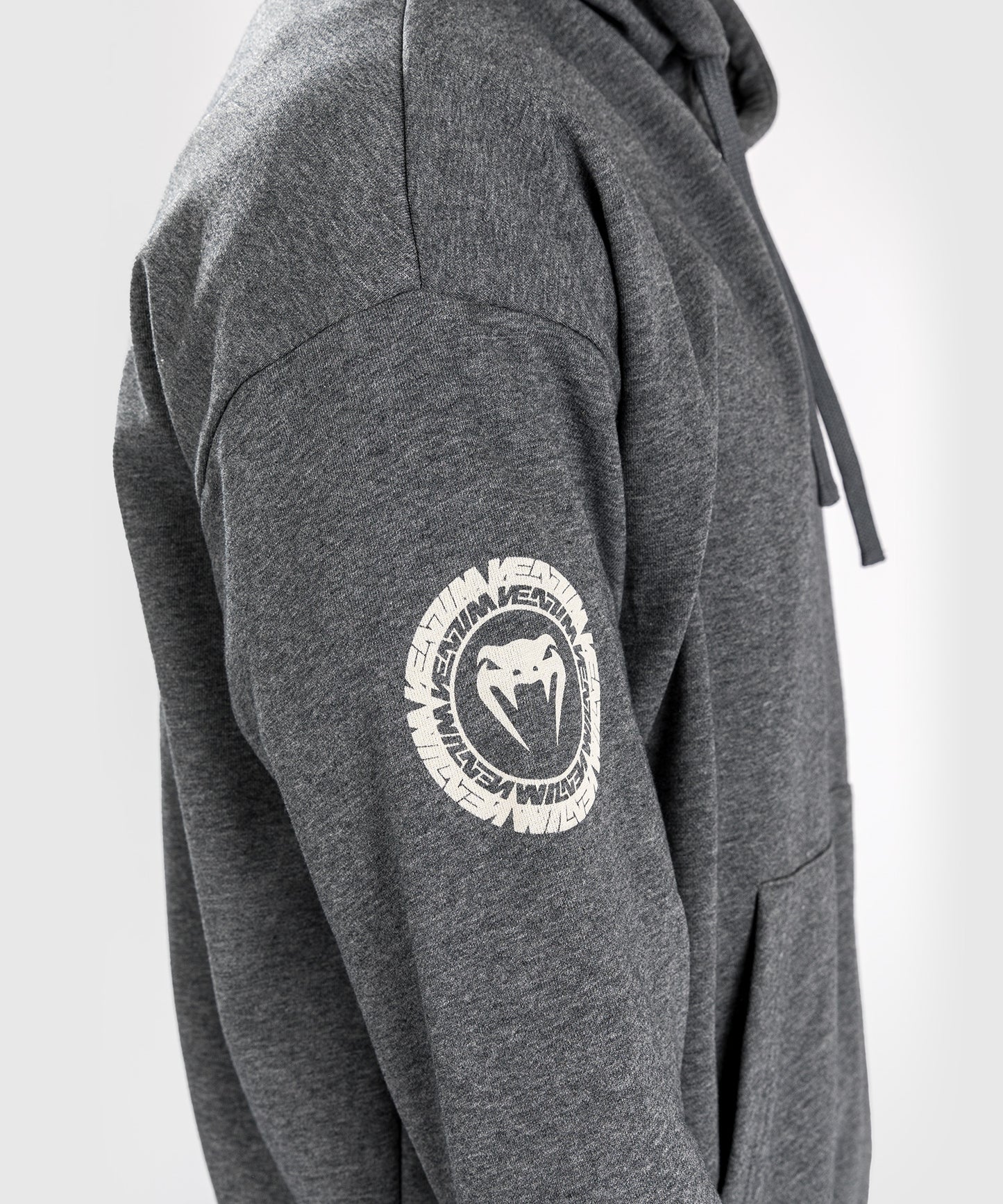 Venum Vortex XL Lite Herren Hoodie - Dunkel Heather Grau
