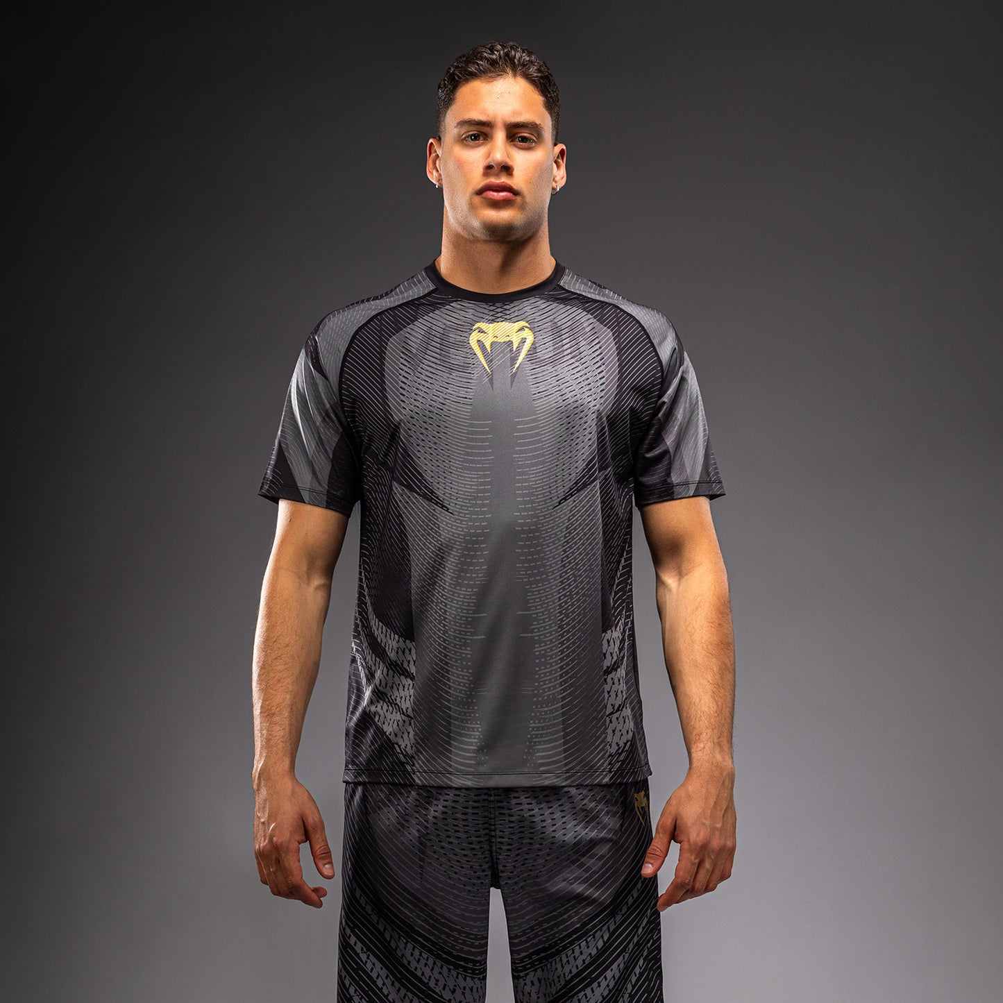 Venum Galactic 3.0 Dry-Tech T-Shirt - Schwarz/Gold