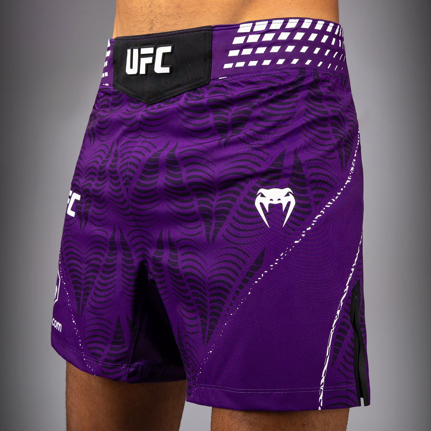UFC Zenith by Venum Authentic Fight Night Kurze Passform Fight Short Herren Personalisiert - Lila