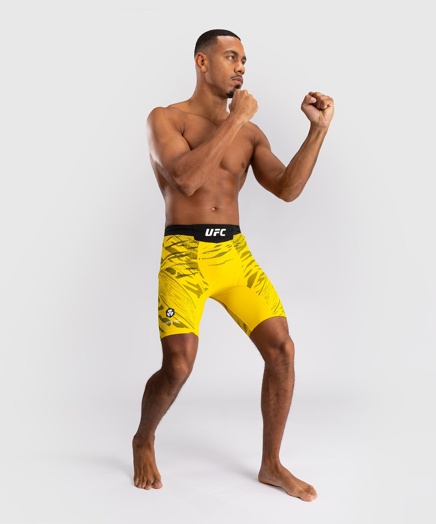UFC Fusion by Venum Personalized Authentic Fight Night Herren Vale Tudo Short - Gelb