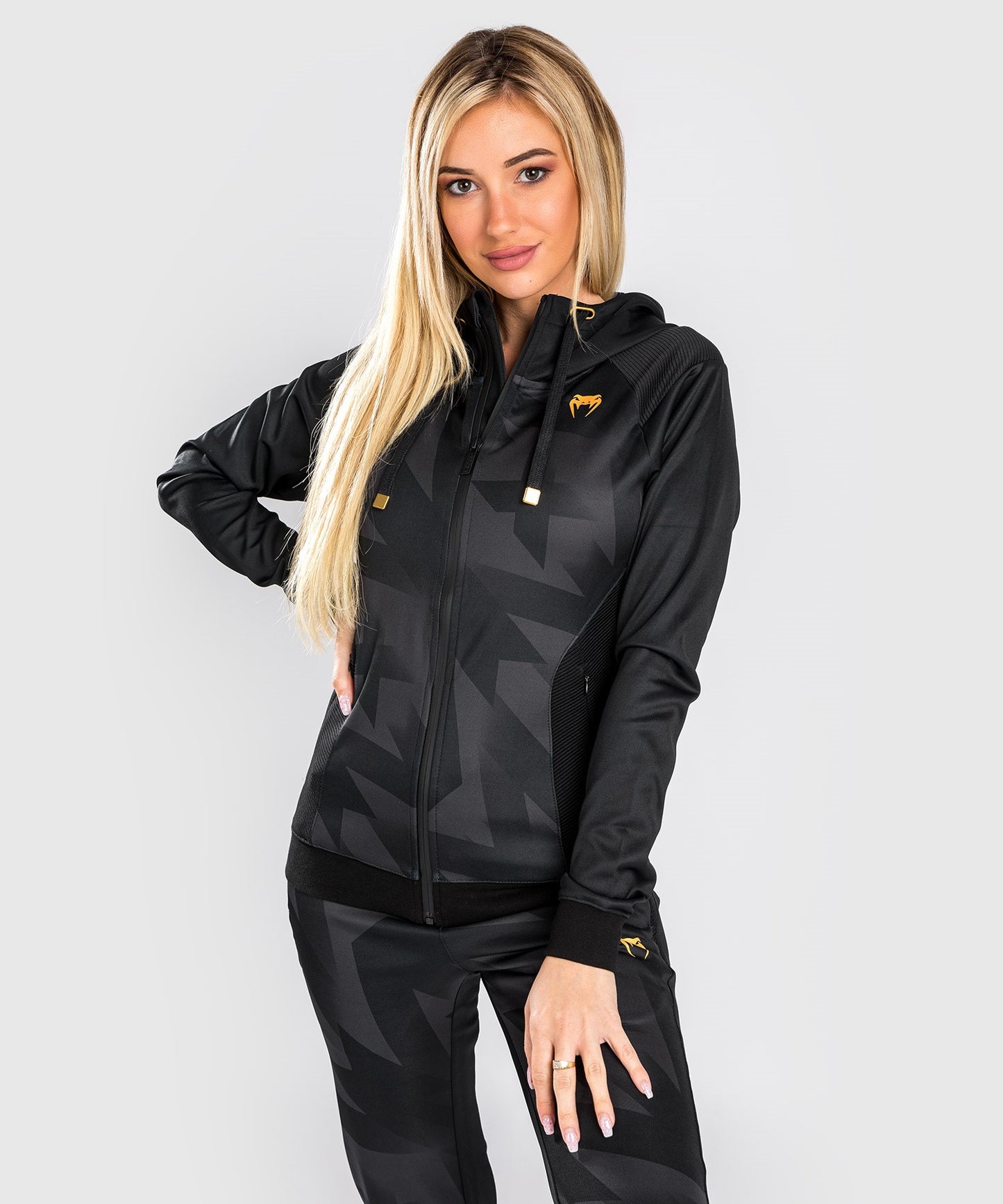 Venum Razor Kapuzen-Sweatshirt - Für Frauen - Schwarz/Gold