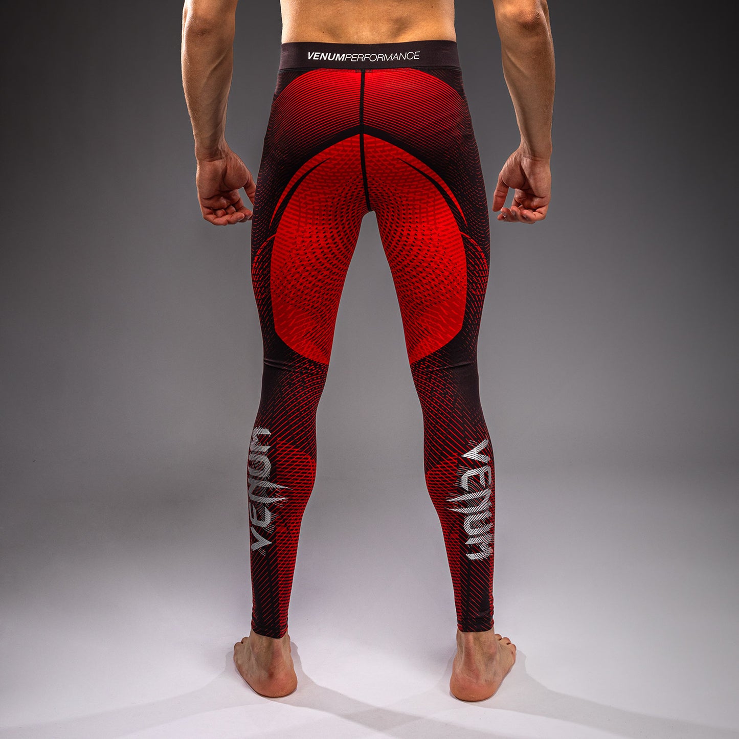 Venum Galactic 3.0 Spats - Rot/Silber