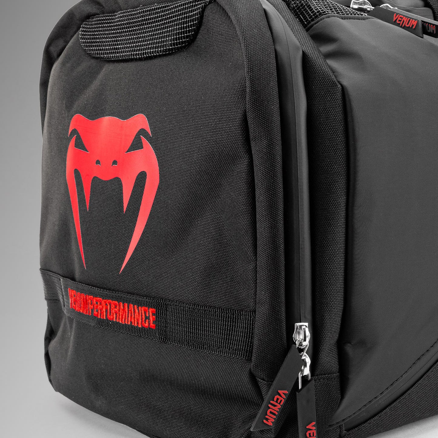 Venum Trainer Lite Evo-Sporttaschen - Schwarz/Rot