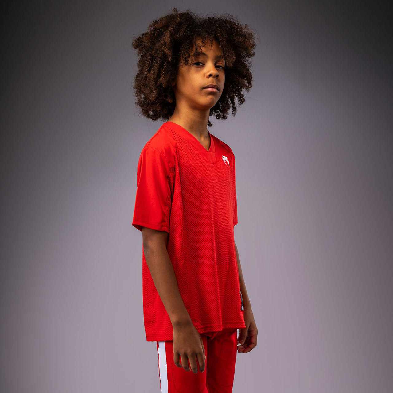 Venum Elite Fußball Kurzarmtrikot für Kinder - Rot