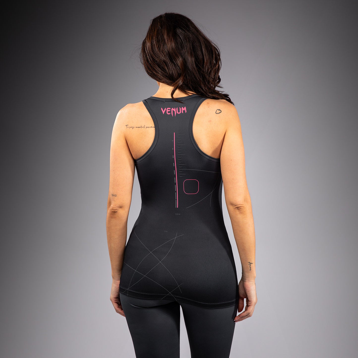 Venum Tactical XT Damen Tank Top - Schwarz/Sturmgrau