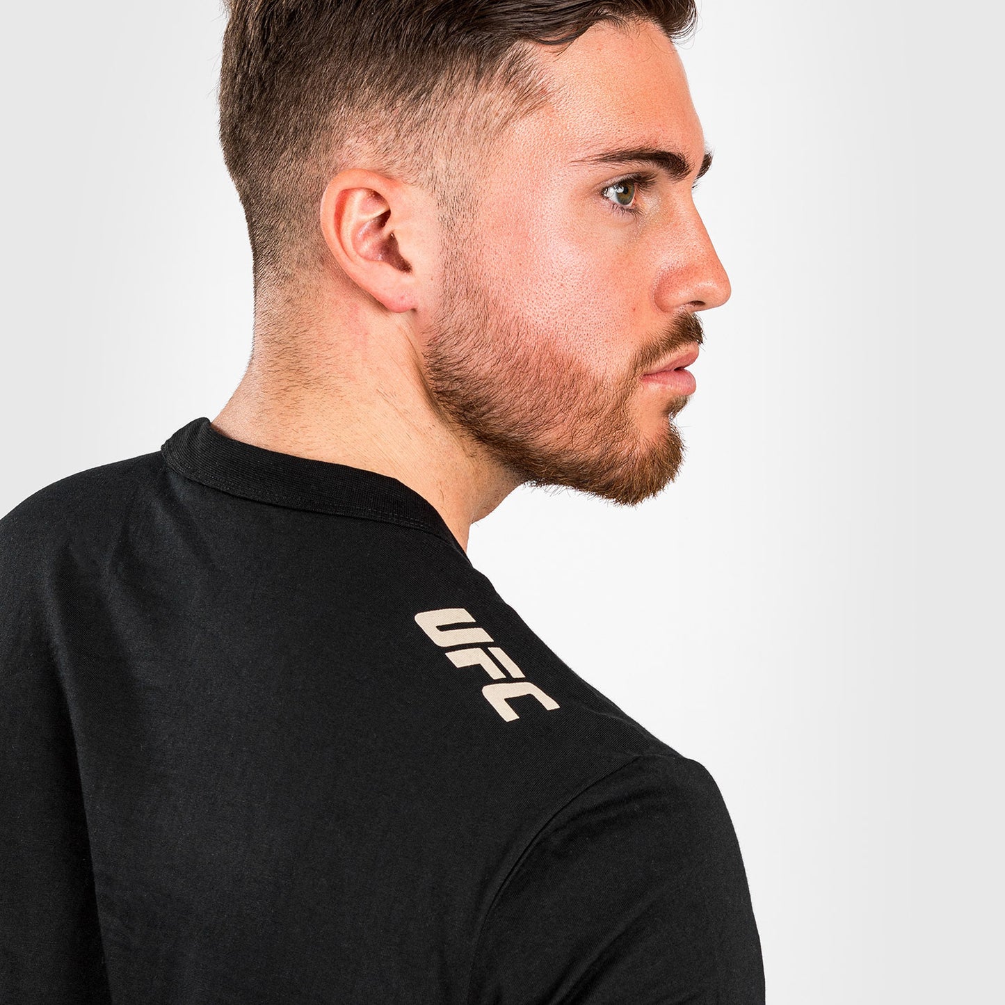 UFC Adrenaline by Venum Fight Week Kurzarm-T-Shirt für Männer - Schwarz